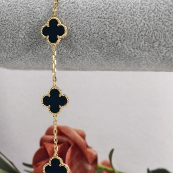 Van Cleef & Arpels Black Onyx Bracelet - Picture 4 of 5